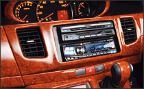 Audio & Ventilation Panel for aftermarket audio systems.