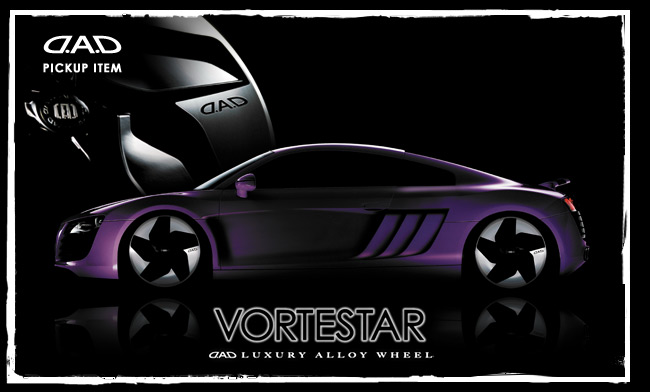 VORTESTAR　D.A.D LUXURY ALLOY WHEEL