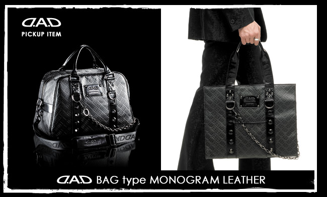 D.A.D BAG type MONOGRAM LEATHER